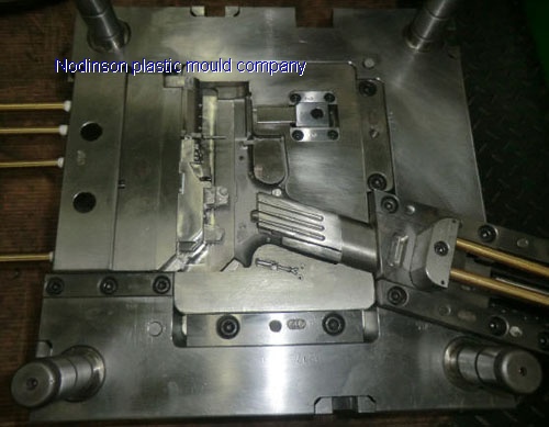 Complicated structure injection mold for electronic plastic parts