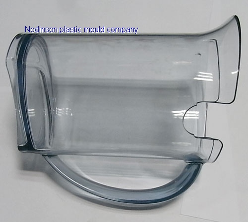 Clear plastic parts for home appliance