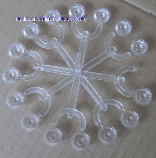 LED light plastic parts