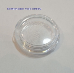 Clear plastic packing box