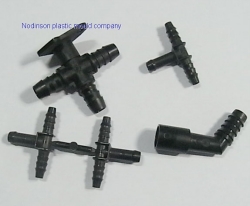 Tube connector for industrial equipment